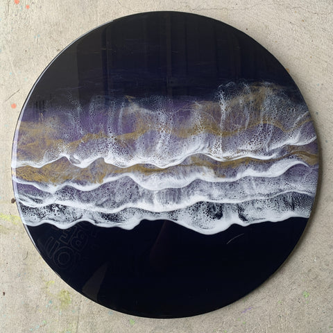 The Midnight Shore - Large Resin Wall Hanging