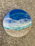 Mini Sandy Beach - Resin Wall Art